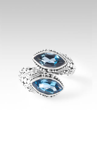 Searching Completed Ring™ in Blue Topaz & London Blue Topaz