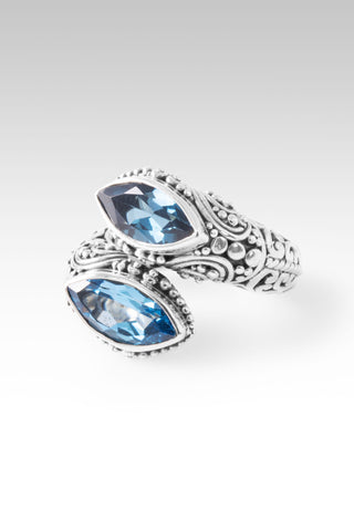 Searching Completed Ring™ in Blue Topaz & London Blue Topaz