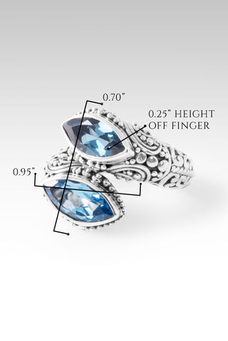 Searching Completed Ring™ in Blue Topaz & London Blue Topaz