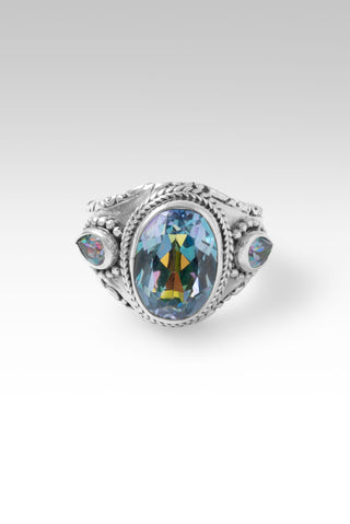 Turn It For Good Ring™ in Endless Song™ Mystic Quartz & Unicorn Dreams™ Mystic Topaz 5 / Tree Of Life / Endless Song™ Mystic Quartz, Unicorn Dreams™ Mystic Topaz