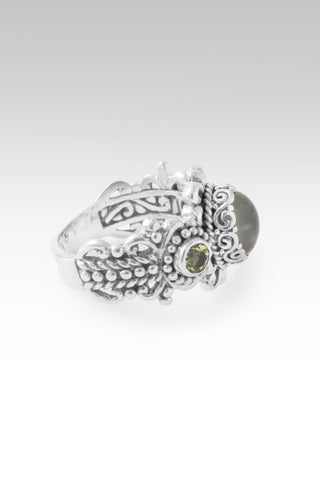 Unwavering Hope Ring™ in Prehnite & Peridot 5