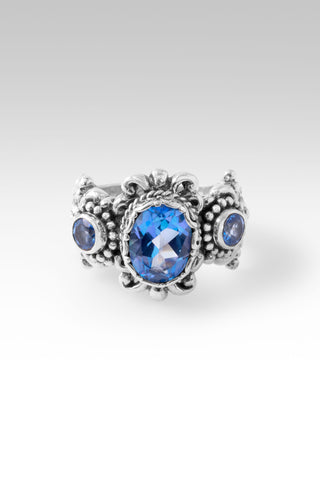 Endless Faithfullness Ring™ in Royal Bali Blue™ Mystic Topaz 5