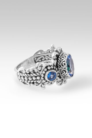 Endless Faithfullness Ring™ in Royal Bali Blue™ Mystic Topaz 5