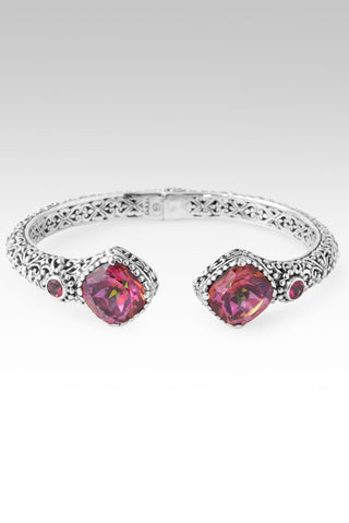 He's Heard Every Word Tip-to-Tip Bracelet™ in Extreme Pink™ Mystic Quartz & Pure Pink™ Mystic Topaz 6.25