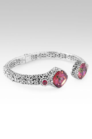 He's Heard Every Word Tip-to-Tip Bracelet™ in Extreme Pink™ Mystic Quartz & Pure Pink™ Mystic Topaz 6.25