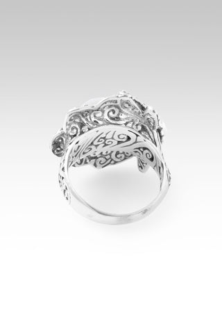 Restored Soul Ring™ in White Moonstone & White Topaz