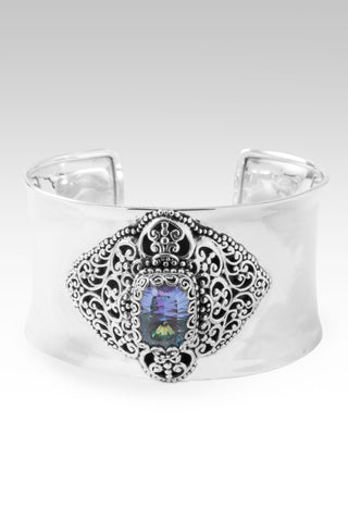 Overwhelming Love Cuff Bracelet™ in By The Sea™ Mystic Quartz 7