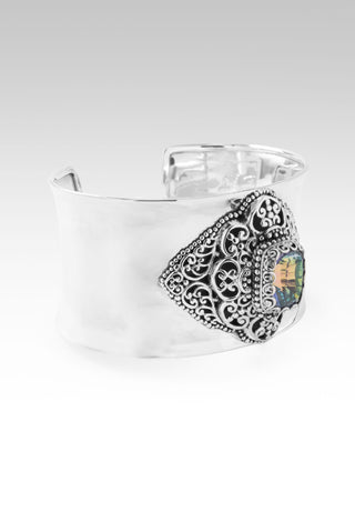 Overwhelming Love Cuff Bracelet™ in By The Sea™ Mystic Quartz 7