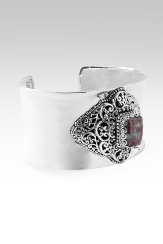 Overwhelming Love Cuff Bracelet™ in Eudialyte 7
