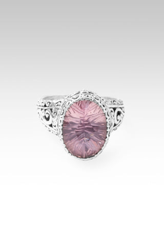 Bring About Peace Ring™ in Pink Cashmere™ Mystic Quartz 5