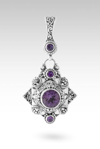 Only He Can Pendant™ in Amethyst