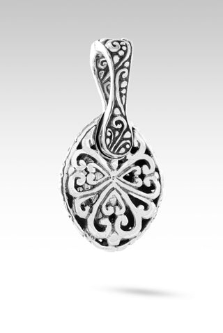 One Who Sees U Pendant™ in Black Tourmalinated Quartz