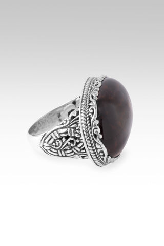 Nothing He Can't Do Ring™ in Chocolate Tiger's Eye 5