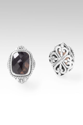 Worshipping In & Thru It Earrings™ in Smoky Quartz