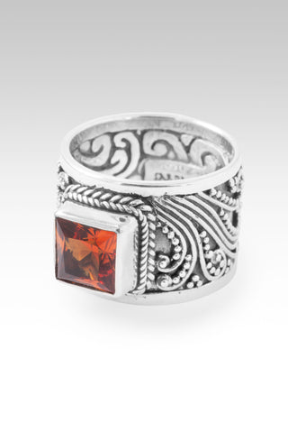 Nothing is Impossible with God Ring™ in Padparadscha Lab Created Sapphire 5