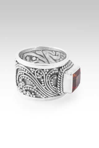 Nothing is Impossible with God Ring™ in Padparadscha Lab Created Sapphire 5