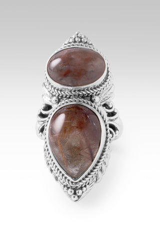 Nothing He Can't Do Ring™ in Galaxy Rutilated Quartz 5