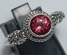 Cheerful Heart Ring™ in Rubellite 8