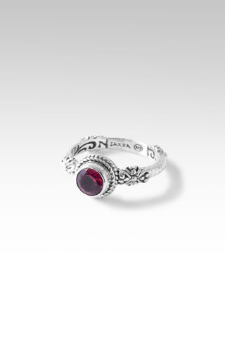 Cheerful Heart Ring™ in Rubellite