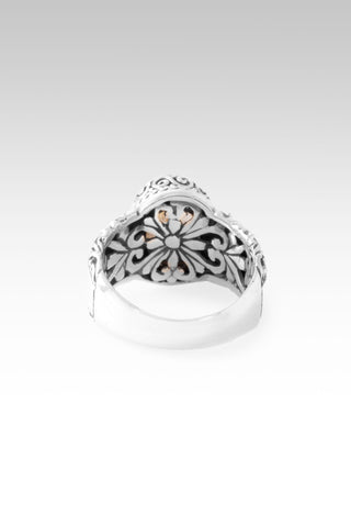 Worlds in His Hands Ring™ in Copper & Gold Rutilated Quartz 5 / Tree Of Life / Copper & Gold Rutilated Quartz