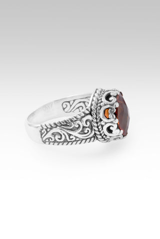Nothing is Impossible with God Ring II™ in Padparadscha Lab Created Sapphire 5