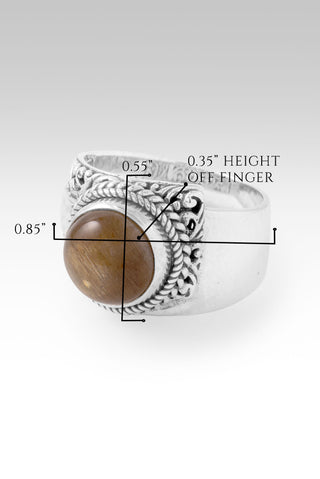 Holy Healing Ring™ in Rose Gold Sunstone 5