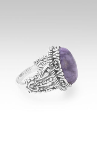 Song of Revival Ring™ in Charoite 5 / Tree Of Life / Charoite