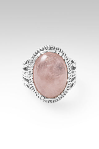 Song of Revival Ring™ in Cor-De-Rosa Morganite 5 / Tree Of Life / Cor-De-Rosa Morganite
