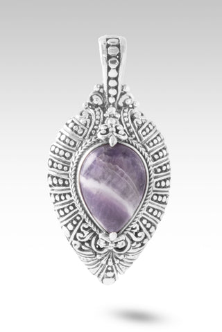 Lord Carry Me Pendant™ in Chevron Amethyst