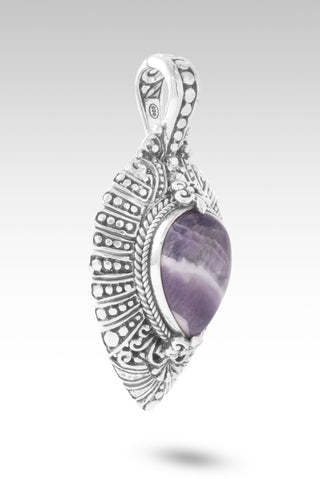 Lord Carry Me Pendant™ in Chevron Amethyst