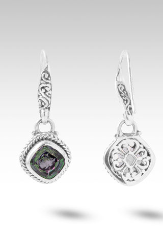His Wonderful Works Earrings™ in Chrome Chameleon™ Mystic Quartz