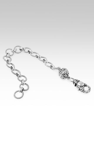 Sterling Silver Filigree Magnet Extender 4 Inch