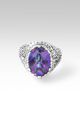 Truth Crashing Through Ring™ in Bluejay Jazz™ Mystic Quartz 5 / Tree Of Life / Bluejay Jazz™ Mystic Quartz