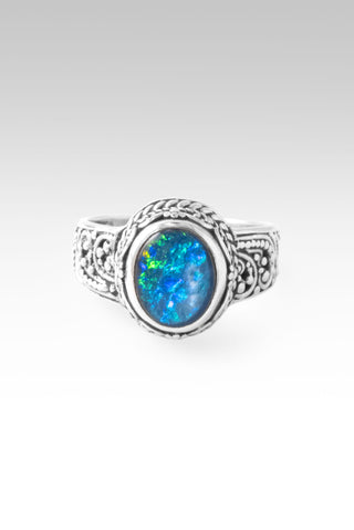 U Calm My Fears Ring™ in Australian Opal 5