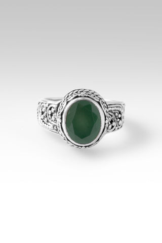 U Calm My Fears Ring™ in Green Quartz 5