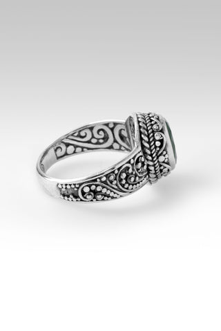 U Calm My Fears Ring™ in Green Quartz 5