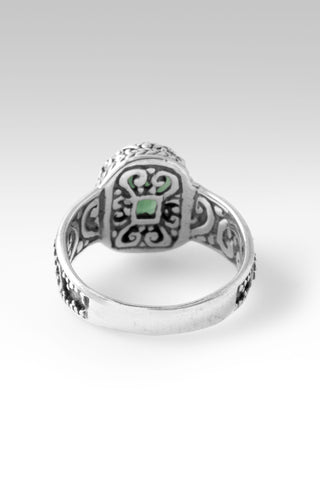 U Calm My Fears Ring™ in Green Quartz 5