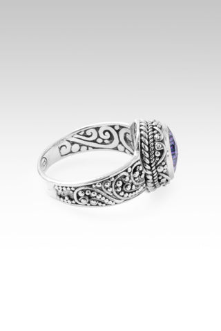 Hello Belief, Goodbye Unbelief Ring™ in Perfect Luck™ Mystic Quartz 5