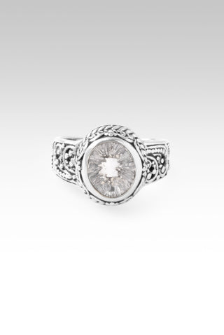 Hello Belief, Goodbye Unbelief Ring™ in White Quartz 5