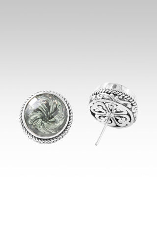 Love's Master Plan Stud Earrings™ in Prasiolite