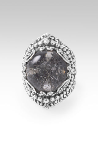 Love Like Yours Ring™ in Black Tourmalinated Quartz 5