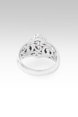 Try, Try Again Ring™ in Plum Lab Created Sapphire 5