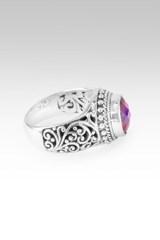 Everlasting Presence Ring™ in Presumptuous Red™ Mystic Quartz 5