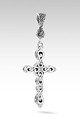 Call To Broken Pendant™ in Blue Quartz Mother Of Pearl, London Blue Topaz, Blue Zircon & Swiss Blue Topaz