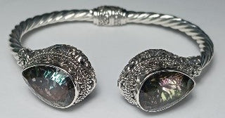 Lord Keep Showin' Up Tip-To-Tip Bracelet™ in Northern Lights™ Mystic Quartz 6.5