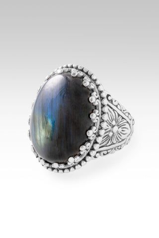 Quieted Storm Within Ring™ in Labradorite 5