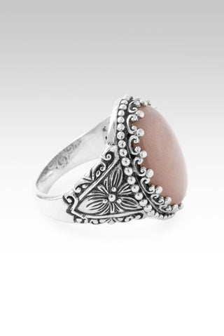 Nothing Stands Against Us Ring™ in Latte Moonstone