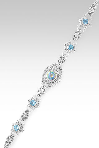 Never Alone Bracelet™ in Unicorn Dreams™ Mystic Topaz & Swiss Blue Topaz 7 - 8