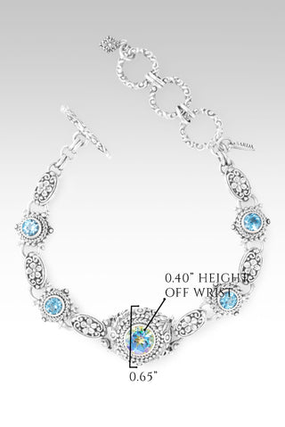 Never Alone Bracelet™ in Unicorn Dreams™ Mystic Topaz & Swiss Blue Topaz 7 - 8