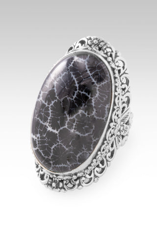 Kind Heart Ring™ in Black Indonesian Coral 10